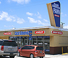 Cash America Pawn, West Palm Beach, FL - Channel letters, capsules, retrofit monument sign faces