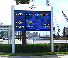 Port Canaveral LED Directional Sign