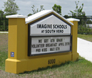Imagine Schools, South Vero - Monument Sign