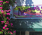Nature's Spirit - Digitally printed non-illuminated sign panel, printed colors to match nearby flowers