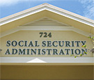 Social Security Administration - Flat-cut dimensional acrylic lettering