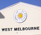 Imagine Schools at West Melbourne - Flat-cut dimensional acrylic lettering and logo