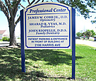 Harris Professional Center - Post & Panel Sign