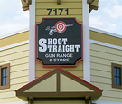 Shoot Straight West Palm Beach, FL - Wall Signs