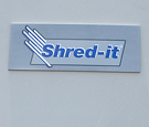 Shred-It - Wall Sign