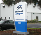 Southeast Aerospace - Monument Sign