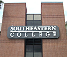 Southeastern College - Tampa, FL - 23ft long wall sign with Channel Letters