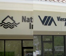 Viera Insurance - Flat-cut letters and logos